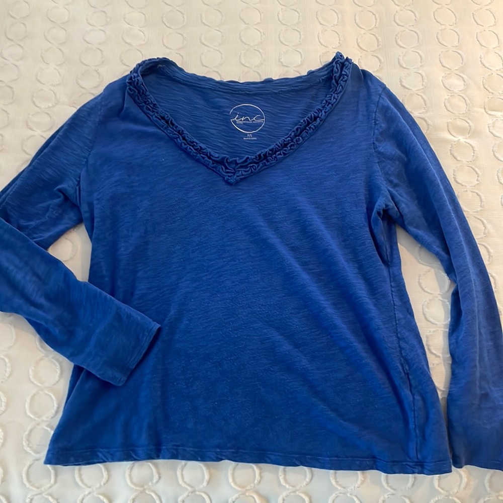 Blue inc top